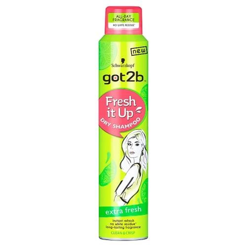 GOT2B Fresh It Up Dry Shampoo Suchy Szampon Do Włosów Extra Fresh 200ml